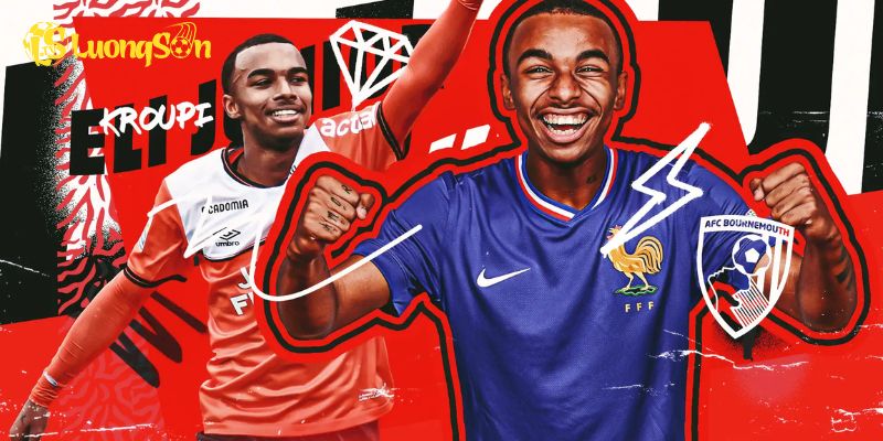 Hành trình của Eli Junior Kroupi từ Lorient đến Bournemouth